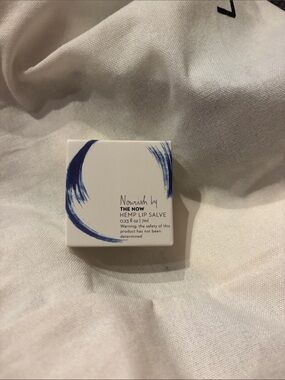 NWT Nourish by The NOW Hemp Lip Salve